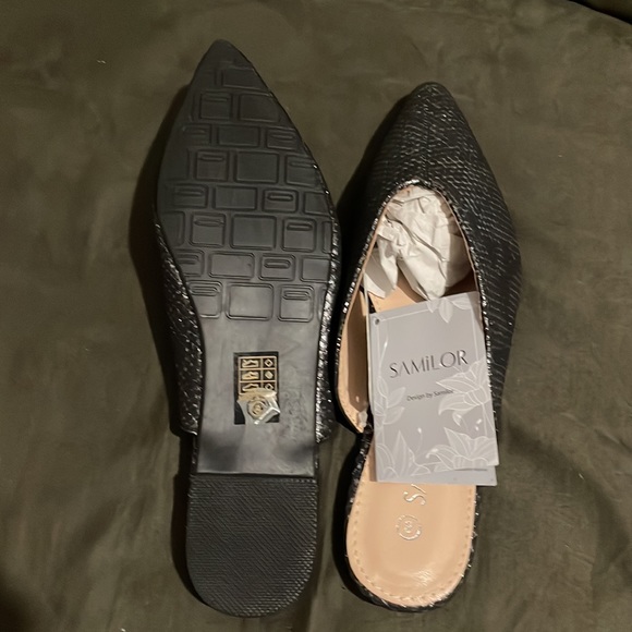 Mules for Women Flats Comfortable Pointed Toe - Picture 3 of 4